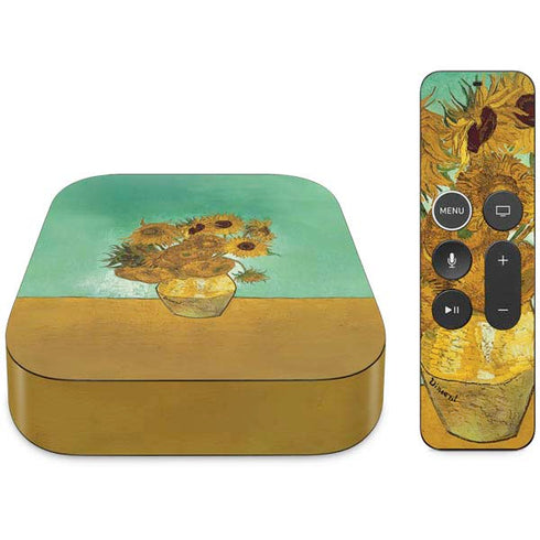 Vincent Van Gogh Sunflowers 1888 Apple TV Skin